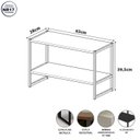Ver imagem 3 de Nicho de Parede para Escritório 63cm x 28cm com 2 Prateleiras Industrial Executive