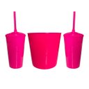 Ver imagem 4 de Almofada Porta Pipoca Casal Donuts:Donuts/Rosa