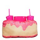 Ver imagem 1 de Almofada Porta Pipoca Casal Donuts:Donuts/Rosa