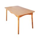 Ver imagem 4 de Jogo de Jantar Colonial Brisa Mesa 110x80 Cm Mel + 04 Cadeiras Branca Rustico