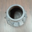 Ver imagem 5 de Vaso Decorativo Enfeite Casa Resina 30x32x32cm Cinza
