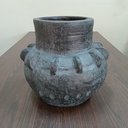 Ver imagem 4 de Vaso Decorativo Enfeite Casa Resina 30x32x32cm Cinza