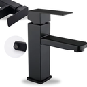 Ver imagem 2 de Torneira Gourmet para Banheiro Quadrada Metal Sn23 Snel Metais Cor: Preto