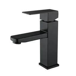 Torneira Gourmet para Banheiro Quadrada Metal Sn23 Snel Metais Cor: Preto - 5
