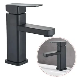 Torneira Gourmet para Banheiro Quadrada Metal Sn23 Snel Metais Cor: Preto - 1