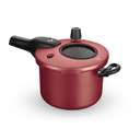 Ver imagem 5 de Panela de Pressao Superior Fech. Externo 4,5l Mta Cereja 6601