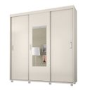 Ver imagem 3 de Guarda-Roupa Casal com Espelho 3 Portas de Correr Valença Móveis Bechara