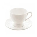 Ver imagem 1 de Xícara de Chá de Porcelana New Bone Butterfly Flower 200ml - Lyor