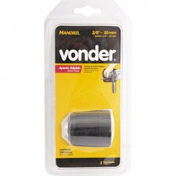 Mandril de aperto rápido 10 mm - 3/8" rosca 3/8" Vonder - 3