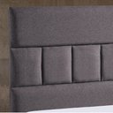 Ver imagem 2 de Cabeceira - Painel - Duo 08 - Linho Grafite 12932 - 148x68x07 Casal