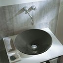 Ver imagem 2 de Cuba para Banheiro Kohler Conica Bell de Apoio Redonda 41x41cm Branca| 2200BR-g-7 Preto