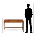 Ver imagem 5 de Escrivaninha Madeira Maciça 125,6cm com Porta Objetos