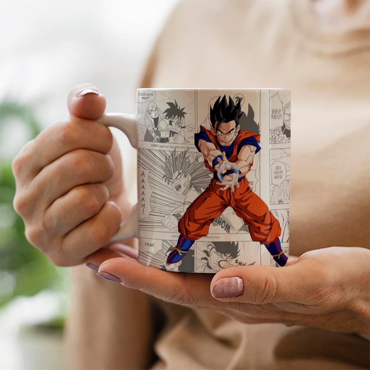 Caneca Dragonball Gohan Filho Do Goku