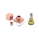 Ver imagem 2 de Acabamento Para Registro Chuveiro Banheiro Quadrado Rose Gold Brilhante Padrão Fabrimar 1/2" - 3/4"