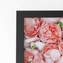 Ver imagem 2 de Quadro Rosas Flores Plantas Decorativo Moldura Preta 60x40cm
