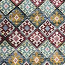 Ver imagem 3 de Tapete Egípcio Lahore Kilim 07 Multi 0,60x1,20m Abtex