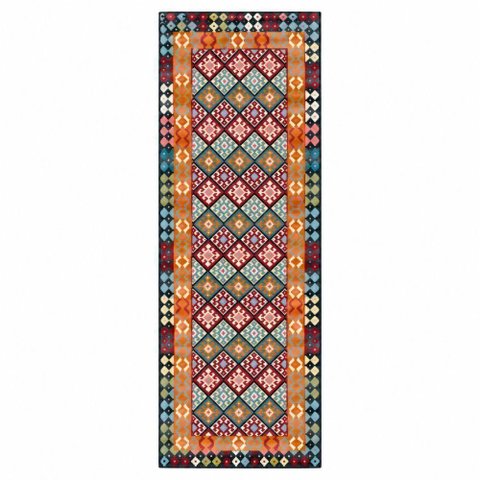 Tapete Egípcio Lahore Kilim 07 Multi 0,60x1,20m Abtex