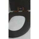Ver imagem 6 de Assento Poliéster Carrara para Deca Marrom Fosco Slow Red Gold
