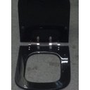 Ver imagem 3 de Tampa de Vaso Sanitário Poliéster Quadra Piano Preto para Deca