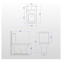 Ver imagem 5 de Tampa de Vaso Sanitário Poliéster Quadra Piano Preto para Deca