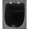 Assento Sanitário Poliéster Ibiza Preto para Incepa Clean - 1