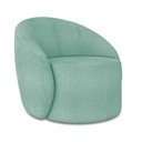 Ver mais imagens de Sofá 3 Lugares Orgânico 180cm Morgan e Poltrona Lua Bouclê Verde Menta D03 - D’Rossi