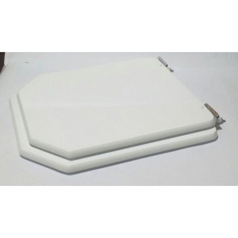 Tampa de Vaso Sanitário Atrium Poliéster Branco para Incepa