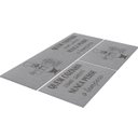 Ver imagem 2 de Jogo Tapete Cozinha Cinza Algodão Antiderrapante 3pçs Chefe