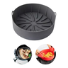 Forma de Silicone para Air Fryer Cesto Redondo com alça Diâmetro 19cm Weck - 4