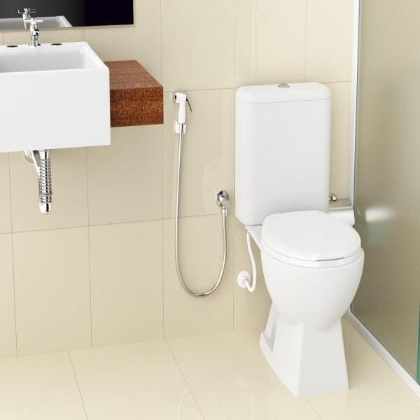 Ducha Higienica Pop Cromada 1,2 m - Censi - 2