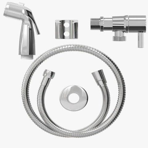 Ducha Higiênica Luxo Cromada 1,2 m Censi
