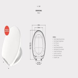 Assento Sanitário Convencional Branco Censi - 3