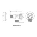 Ver imagem 2 de Registro Regulador de Vazão Cromado 1/2 Censi