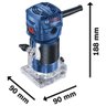 Tupia Bosch GKF 550 550W 220V 06016A00E0-000 - 8