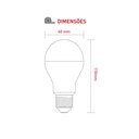 Ver imagem 3 de Lâmpada LED Ourolux Controled 2 Steps Anti-inseto 9W 2700K