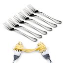 Ver imagem 3 de Kit 6 Garfos Aço Inox Talher Mesa Cozinha Buffet Restaurante