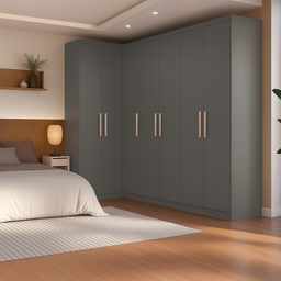 Guarda-roupa Modulação 7 Portas Canto Paris - 10