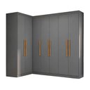 Ver imagem 2 de Guarda-roupa Modulação 7 Portas Canto Paris