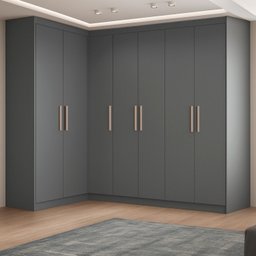Guarda-roupa Modulação 7 Portas Canto Paris - 1