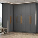 Ver imagem 1 de Guarda-Roupa Modulação 7 Portas Canto Paris