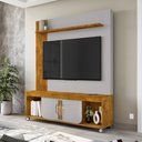 Ver imagem 1 de Estante Home Teacher para Tv até 65 Polegadas Maragogi Naturalle Off White Bechara