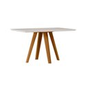 Ver imagem 1 de Mesa Jantar Mariah 135x90 Ype/off White - Nc