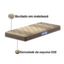 Ver imagem 3 de Colchão Solteiro Probel D28 88x188x14 Guarda Costas