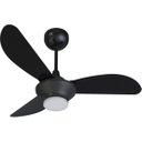 Ver imagem 1 de Ventilador de Teto Ventisol Mistral 3 Pás Preto Bivolt