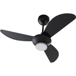 Ventilador de Teto Ventisol Mistral 3 Pás Preto Bivolt - 3