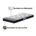 Ver imagem 3 de Colchão Solteiro Probel D20 Guarda Costas 78x188x12