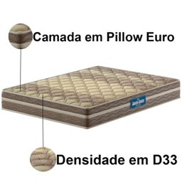 Colchão Queen Probel Pró Intense Pillow Euro 158x198x24 Guarda Costas - 3