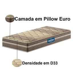 Colchão Solteiro Probel Pró Intense Pillow Euro 88x188x24 Guarda Costas - 3