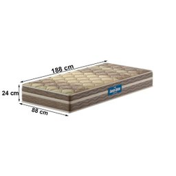 Colchão Solteiro Probel Pró Intense Pillow Euro 88x188x24 Guarda Costas - 2