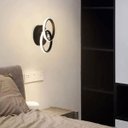 Ver imagem 3 de Lustre Luminaria Teto Led Moderno 3 Cores Redondo 25x10x19cm - Preto